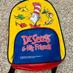 Vintage Dr. Seuss & His Friends Backpack